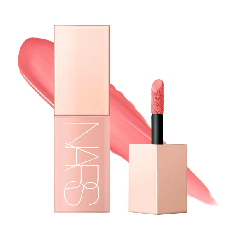 Brazen | NARS Afterglow Liquid Blush 7ml Buildable Hydrating Blush with Sodium Hyaluronate and Vegan Protein