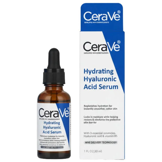 CeraVe Hyaluronic Acid Face Serum 30ml | Hydrating, Barrier-Repair & Anti-Aging