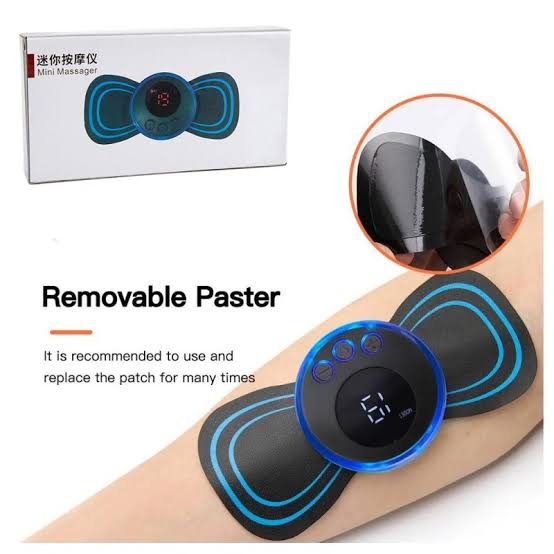 EMS Butterfly Portable Neck Massager | Mini Full-Body Muscle Relaxer